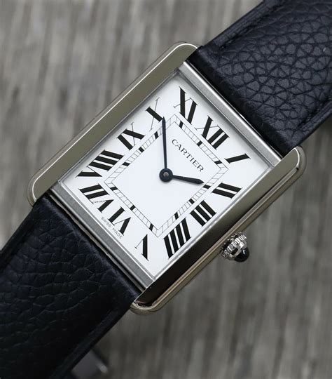 cartier tank solo damen|orologi cartier tank.